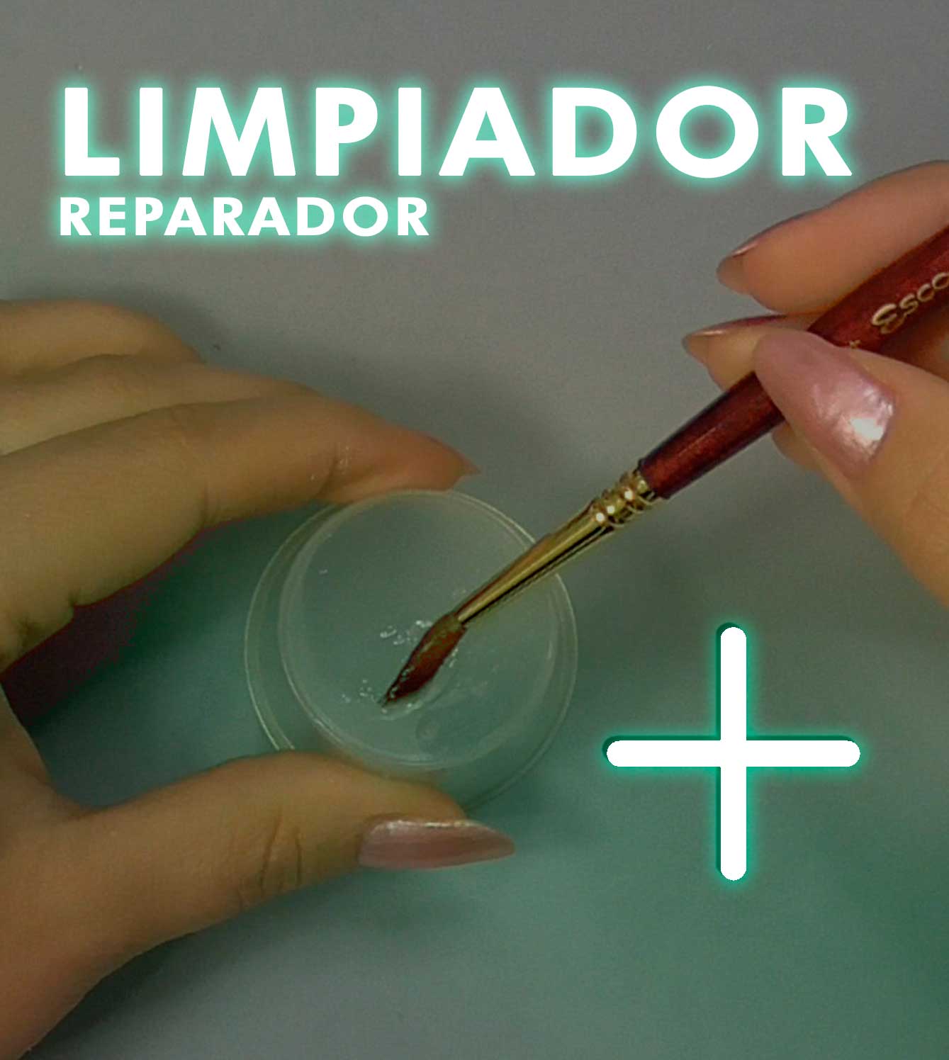 producto para limpiar y mantener tus pinceles